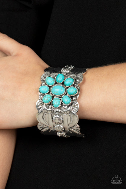 Southern Eden - Blue - Paparazzi Bracelet