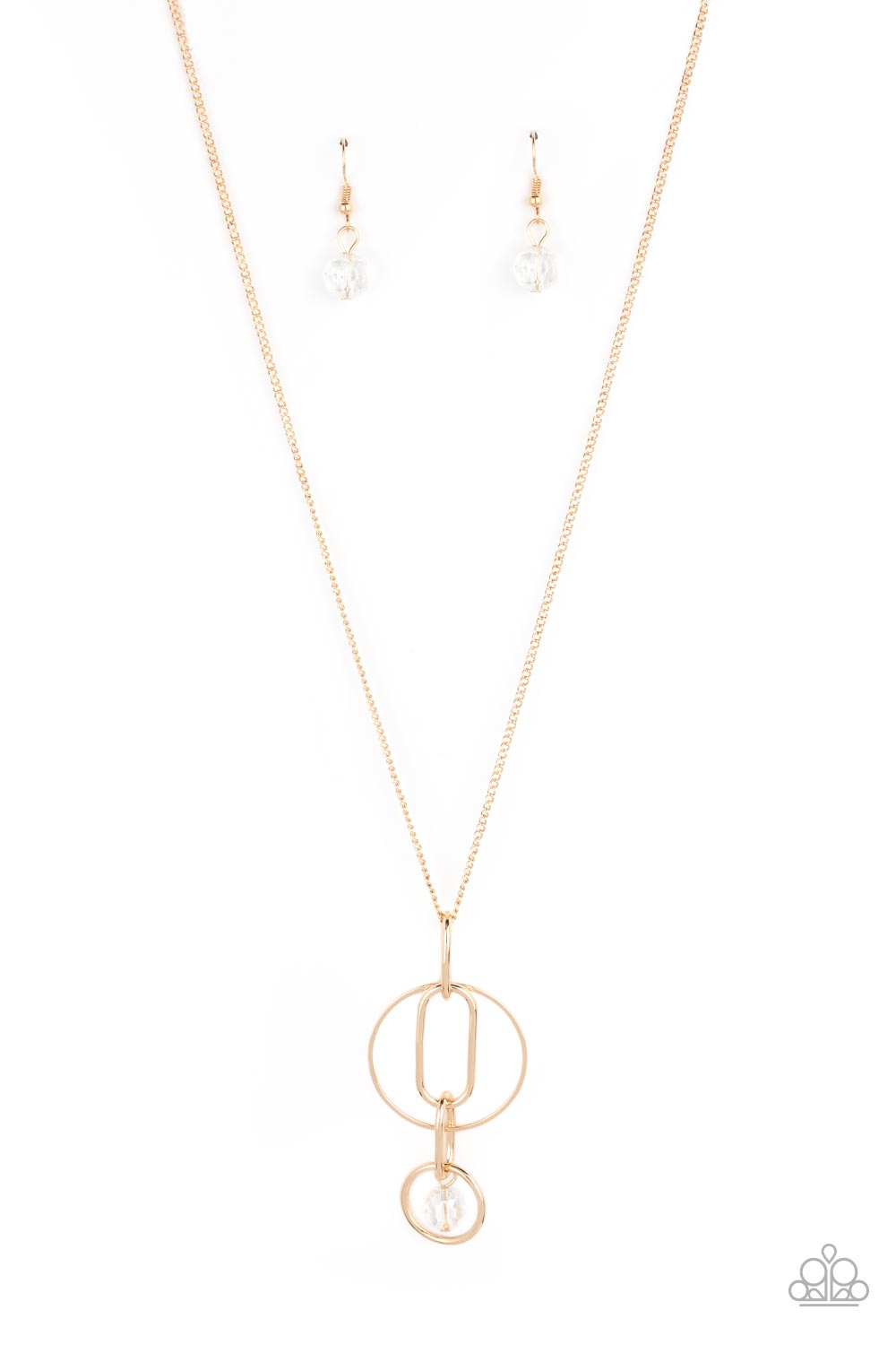 Park Avenue Palace - Gold - Paparazzi Necklace