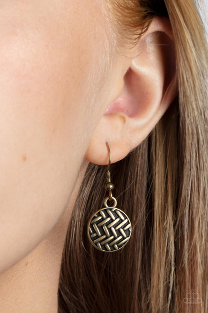 Indigenously Urban - Brass - Paparazzi Necklace