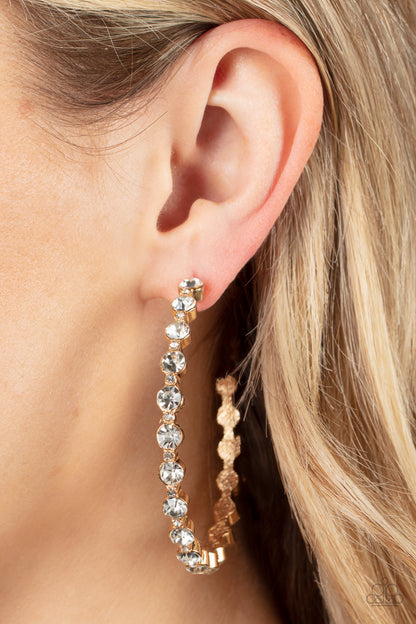 Royal Reveler - Gold - Paparazzi Earrings
