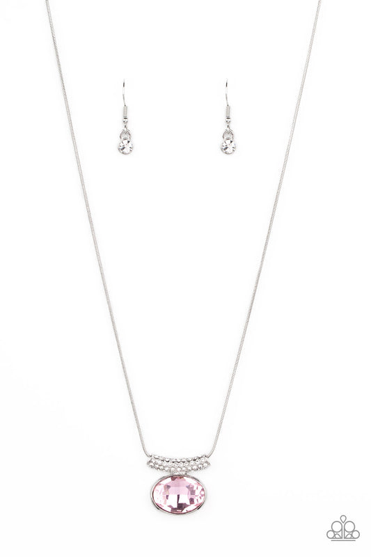 Pristinely Prestigious - Pink - Paparazzi Necklace