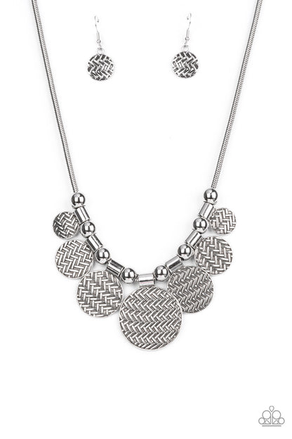 Indigenously Urban - Silver - Paparazzi Necklace