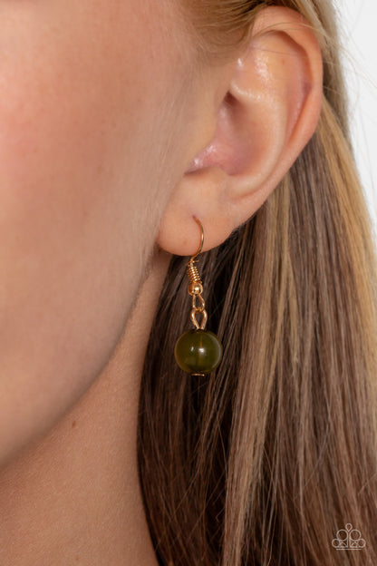 Race to the POP - Green - Paparazzi Necklace