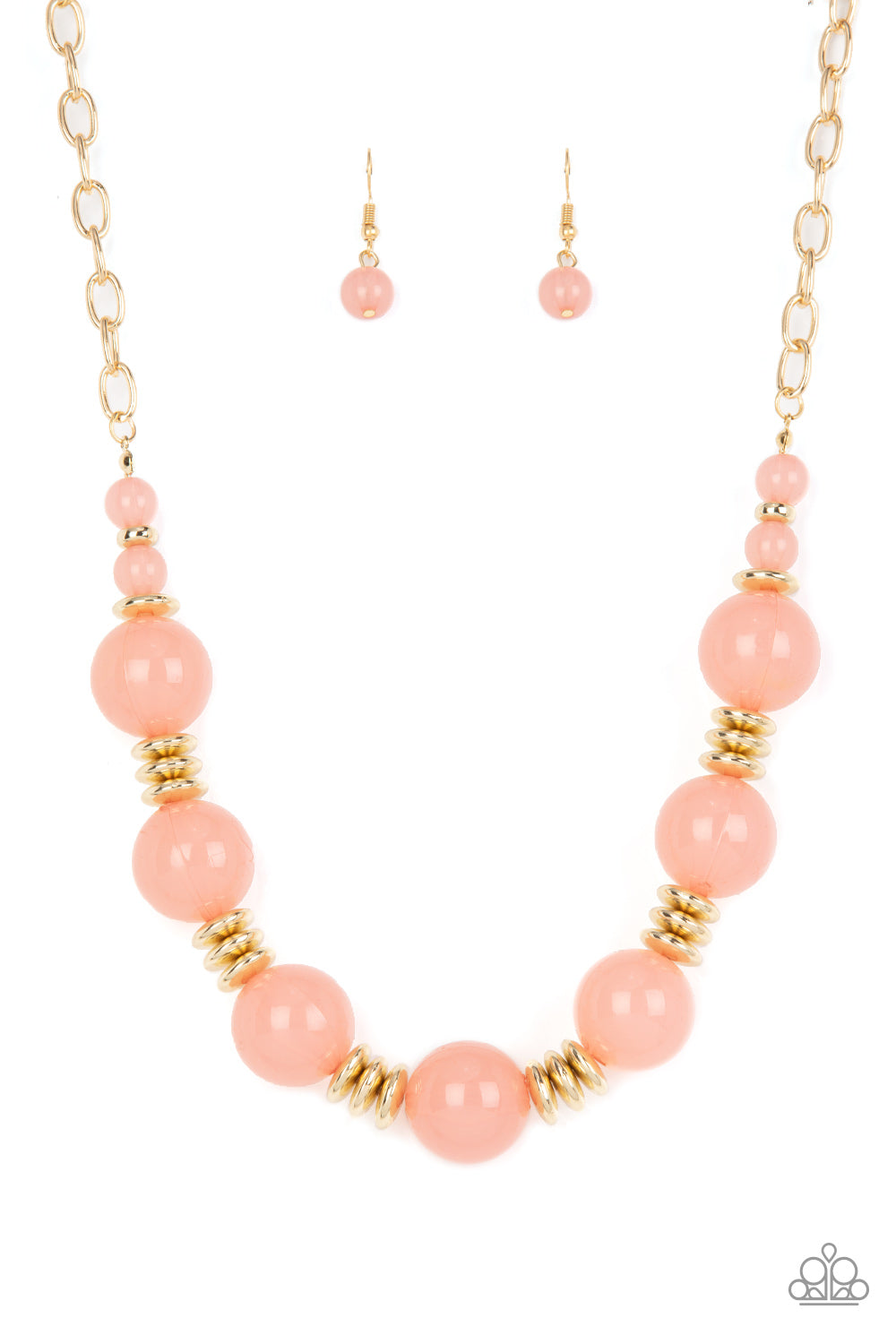 Race to the POP - Pink - Paparazzi Necklace