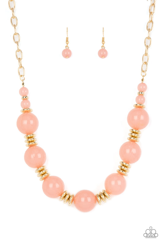 Race to the POP - Pink - Paparazzi Necklace