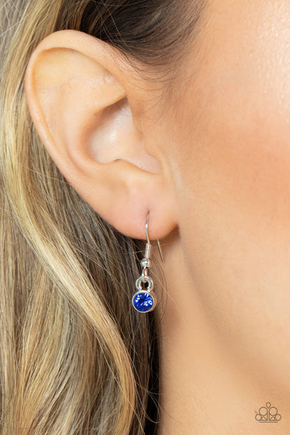 Seasonal Sophistication - Blue - Paparazzi Necklace