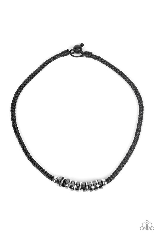 Primitive Prize - Black - Paparazzi Urban Necklace