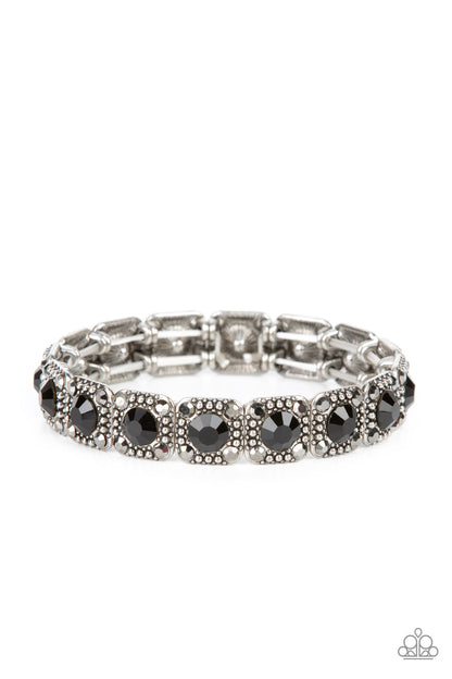 Cache Commodity - Black - Paparazzi Bracelet