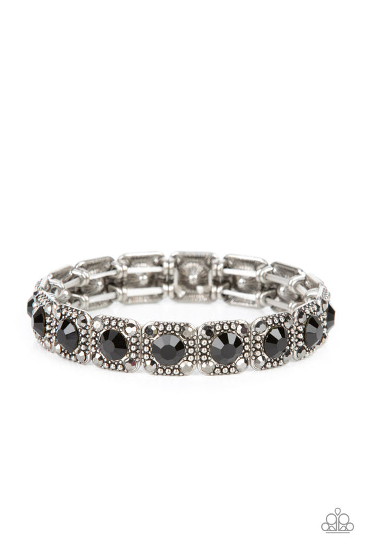 Cache Commodity - Black - Paparazzi Bracelet