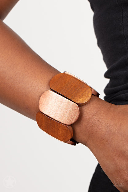 Natural Nirvana - Copper - Paparazzi Bracelet