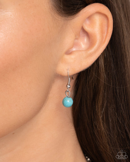 Mojave Meditation - Blue - Paparazzi Necklace