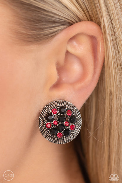 Stellar Status - Multi - Paparazzi Clip On Earrings