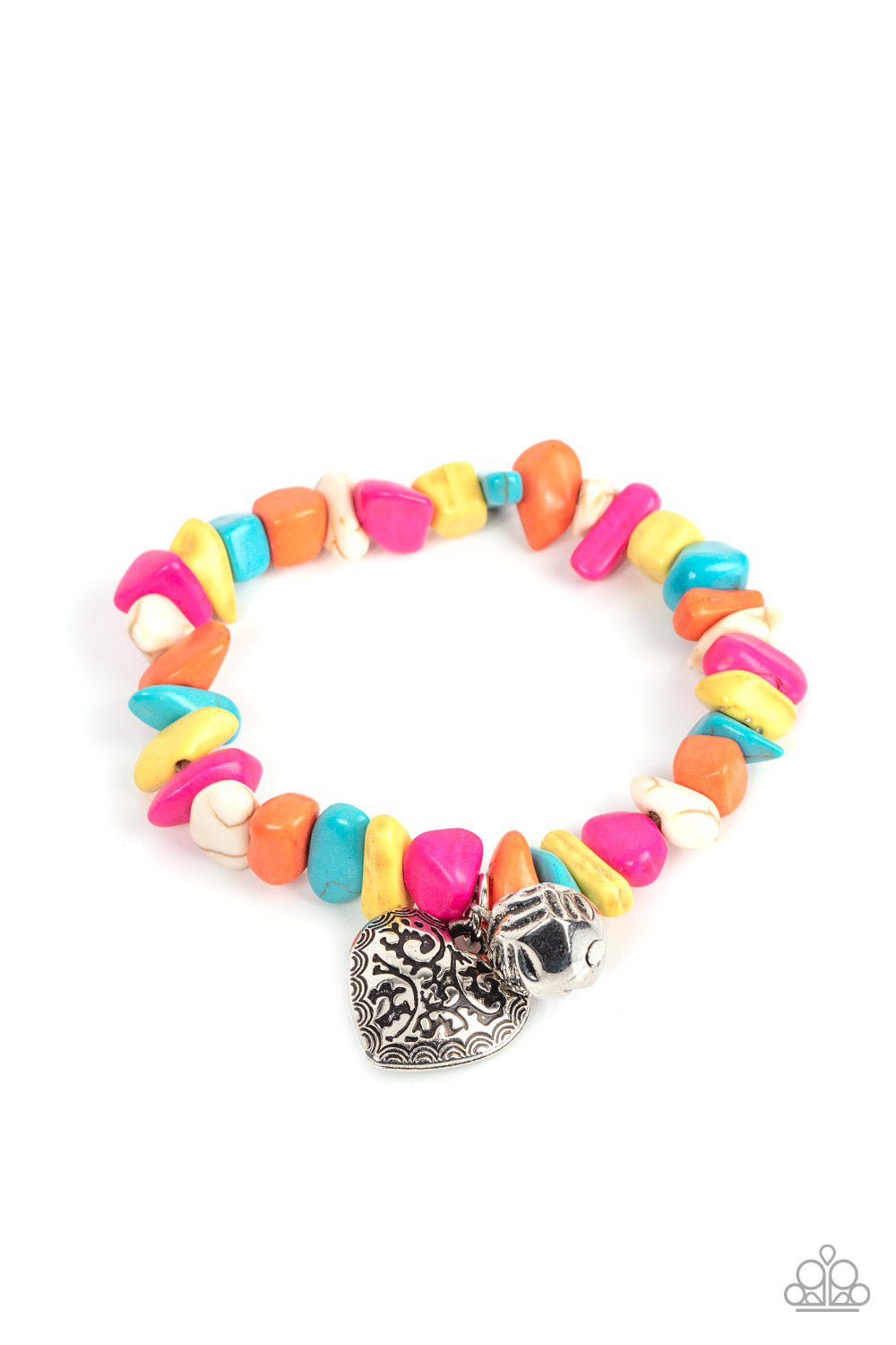 Love You to Pieces - Multi - Paparazzi Bracelet