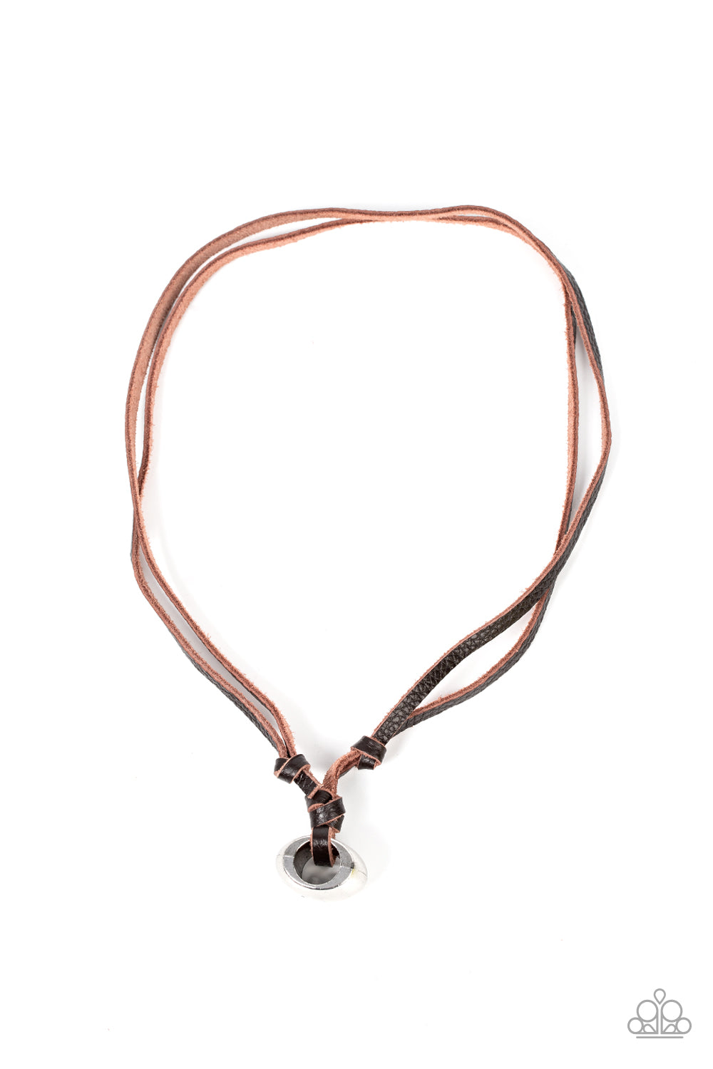 Winslow Wrangler - Brown - Paparazzi Urban Necklace