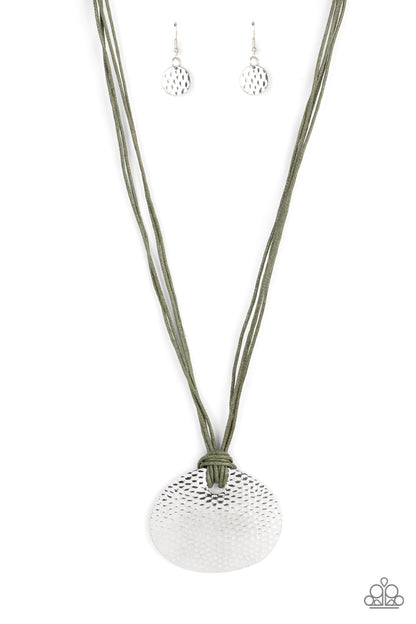 Rural Reflex - Green- Paparazzi Necklace