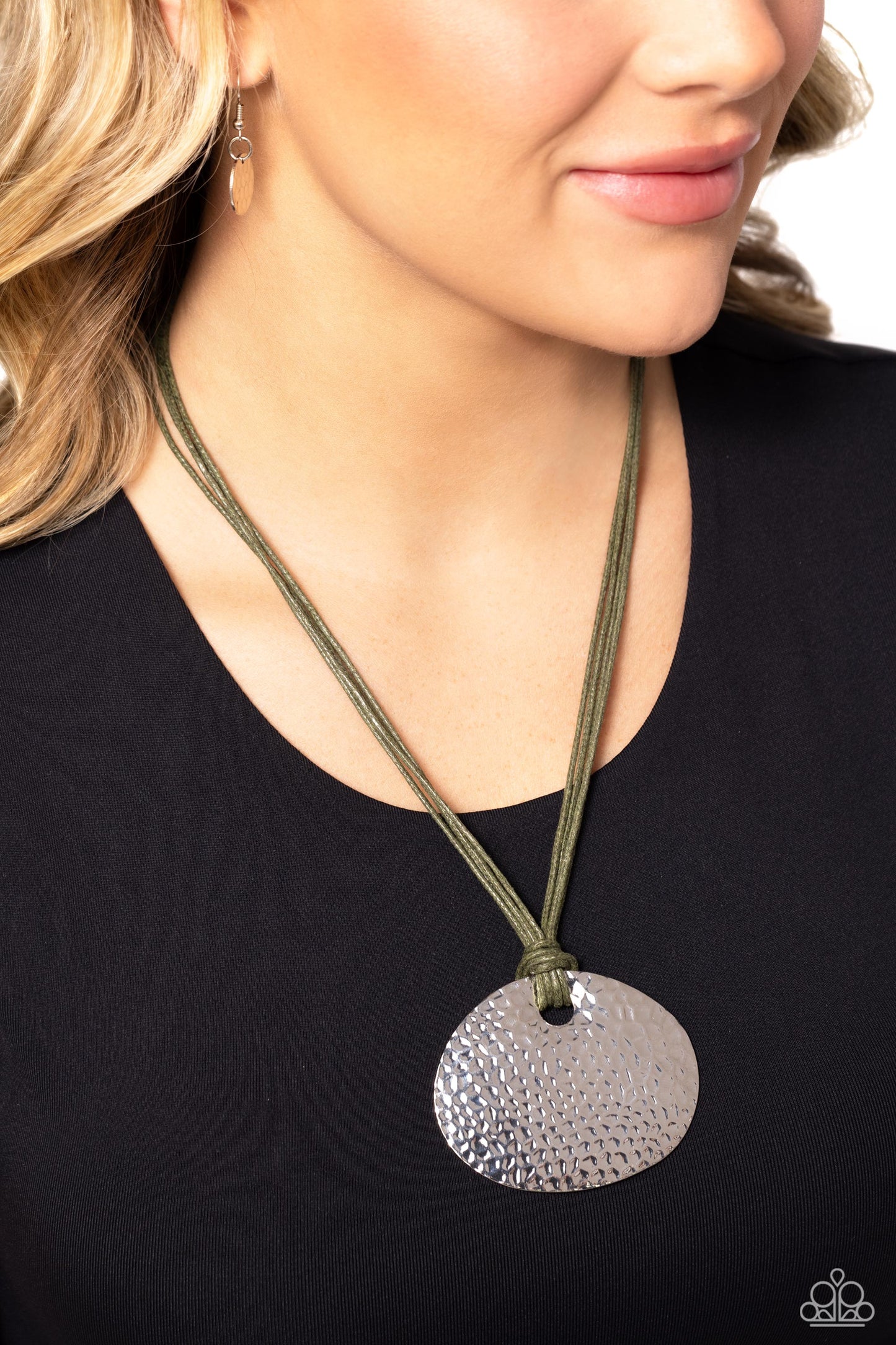 Rural Reflex - Green- Paparazzi Necklace