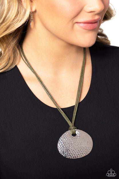 Rural Reflex - Green- Paparazzi Necklace
