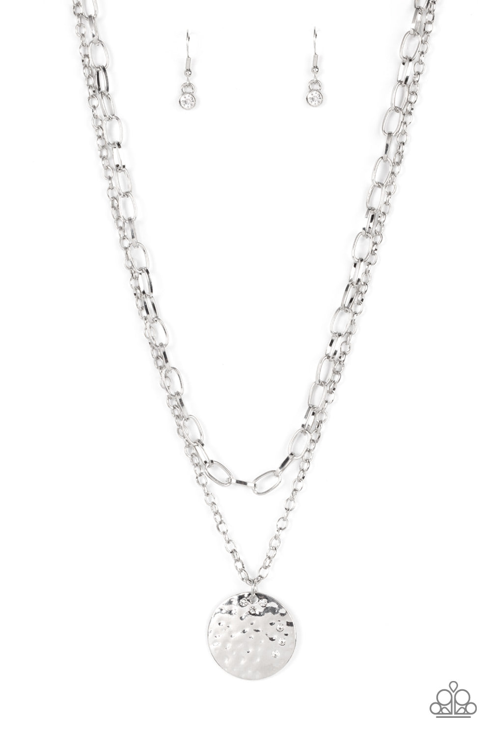 Highlight of My Life - White - Paparazzi Necklace