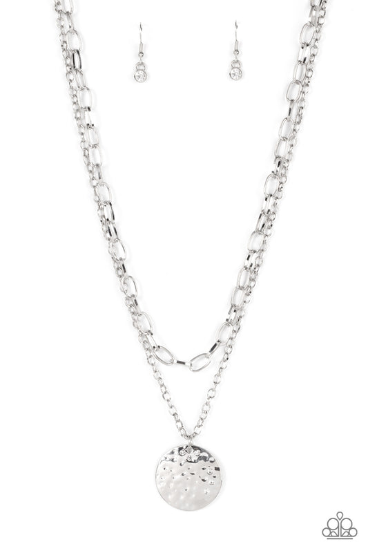 Highlight of My Life - White - Paparazzi Necklace