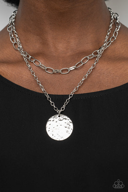 Highlight of My Life - White - Paparazzi Necklace
