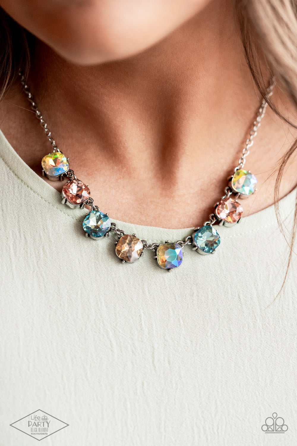 Dreamy Decorum - Multi - Paparazzi Necklace