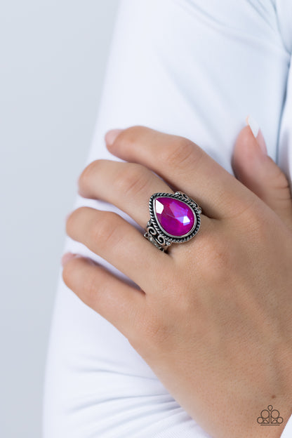 Supernatural Sparkle - Pink - Paparazzi Ring