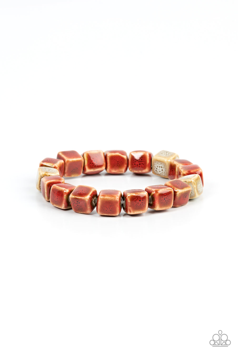 Glaze Craze - Red - Paparazzi Bracelet