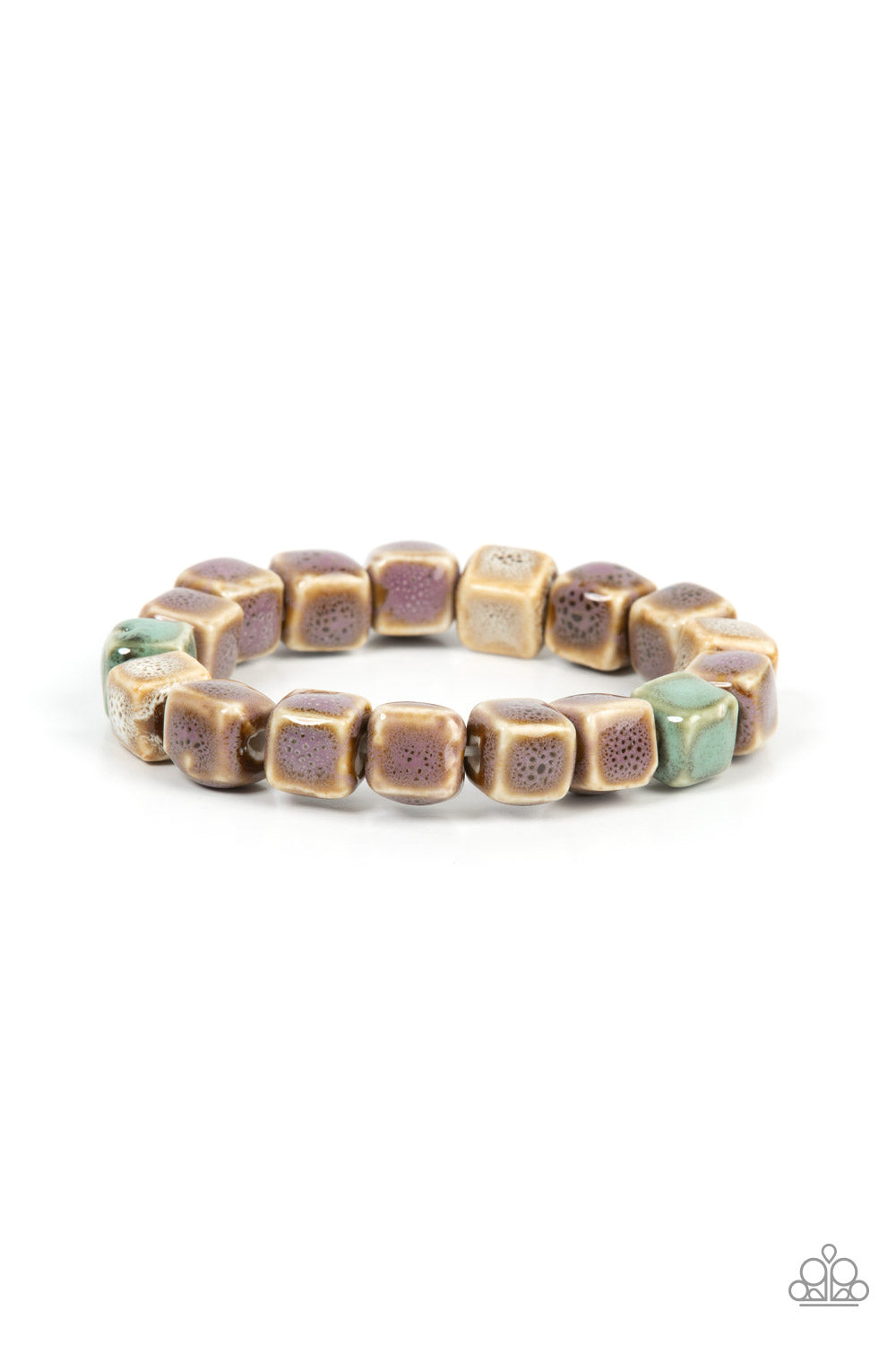 Glaze Craze - Purple - Paparazzi Bracelet