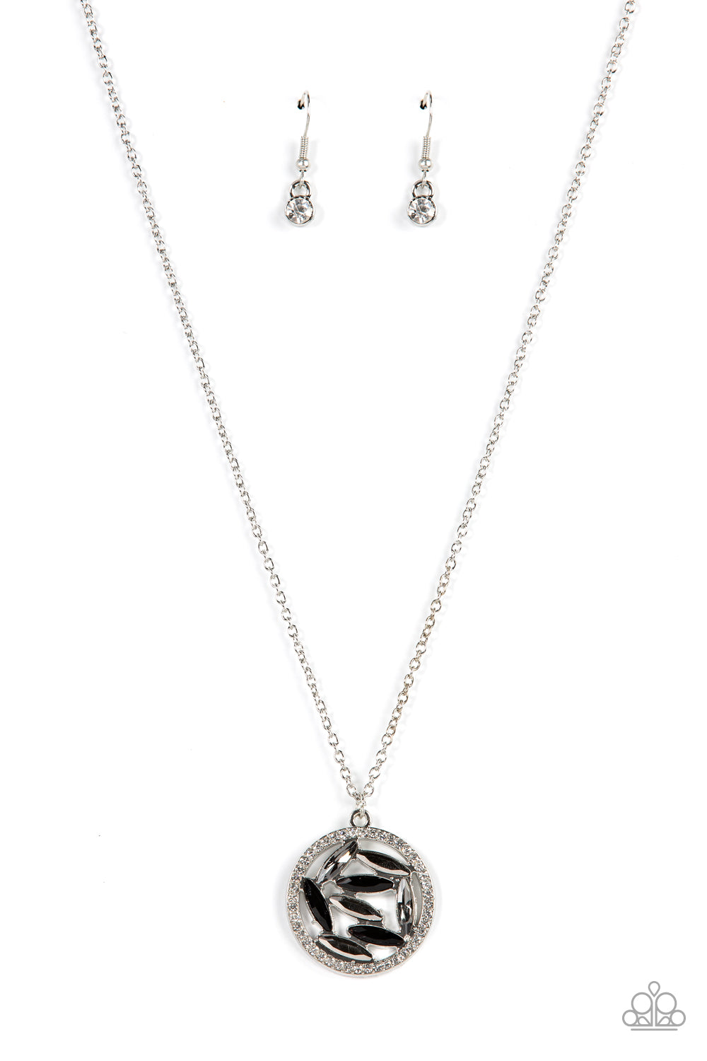 Head-Spinning Sparkle - Black - Paparazzi Necklace