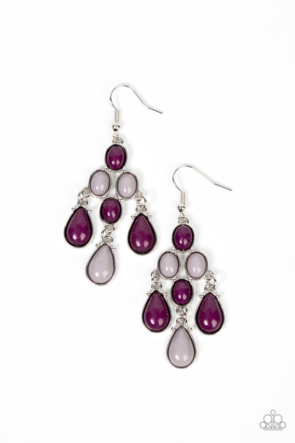 Feeling TIER-rific - Multi - Paparazzi Earrings