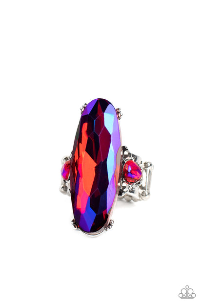 Interdimensional Dimension - Pink - Paparazzi Ring (2023 January LOP)