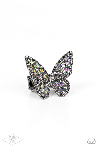 Flauntable Flutter - Multi - Paparazzi Ring