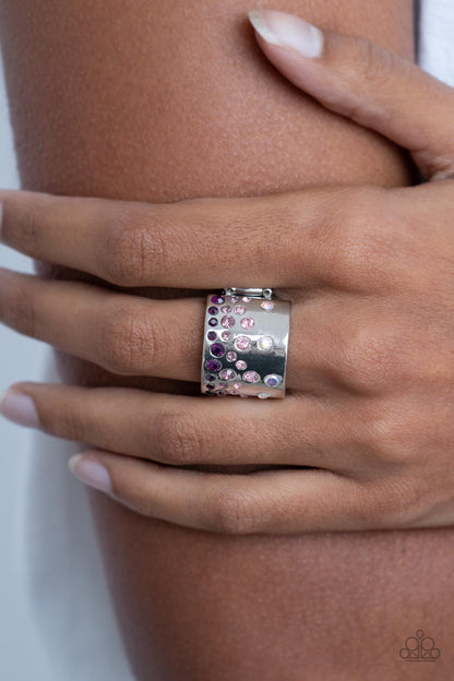Sizzling Sultry - Purple - Paparazzi Ring