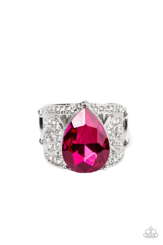 Kinda a Big Deal - Pink - Paparazzi Ring