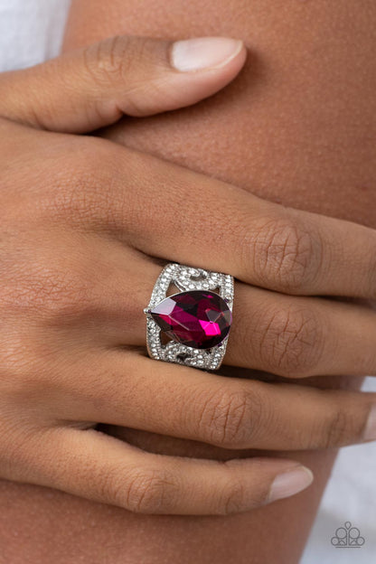 Kinda a Big Deal - Pink - Paparazzi Ring