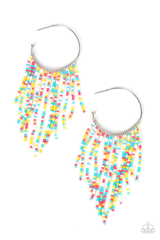 Saguaro Breeze - Multi - Paparazzi Earrings