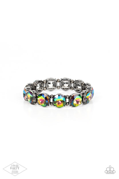 Glitzy Glamorous - Multi - Paparazzi Bracelet
