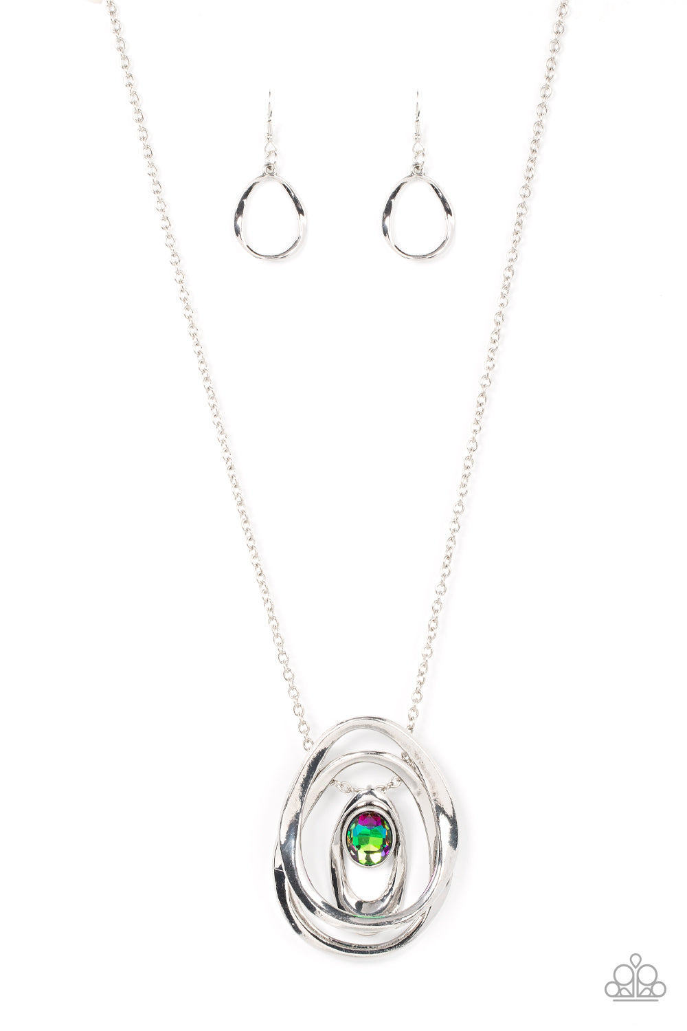Luminous Labyrinth - Multi - Paparazzi Necklace