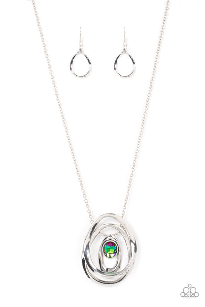 Luminous Labyrinth - Multi - Paparazzi Necklace