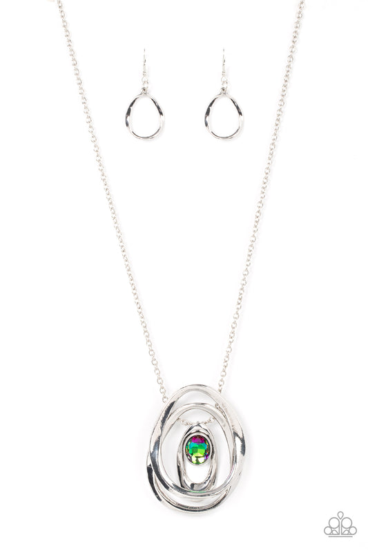 Luminous Labyrinth - Multi - Paparazzi Necklace