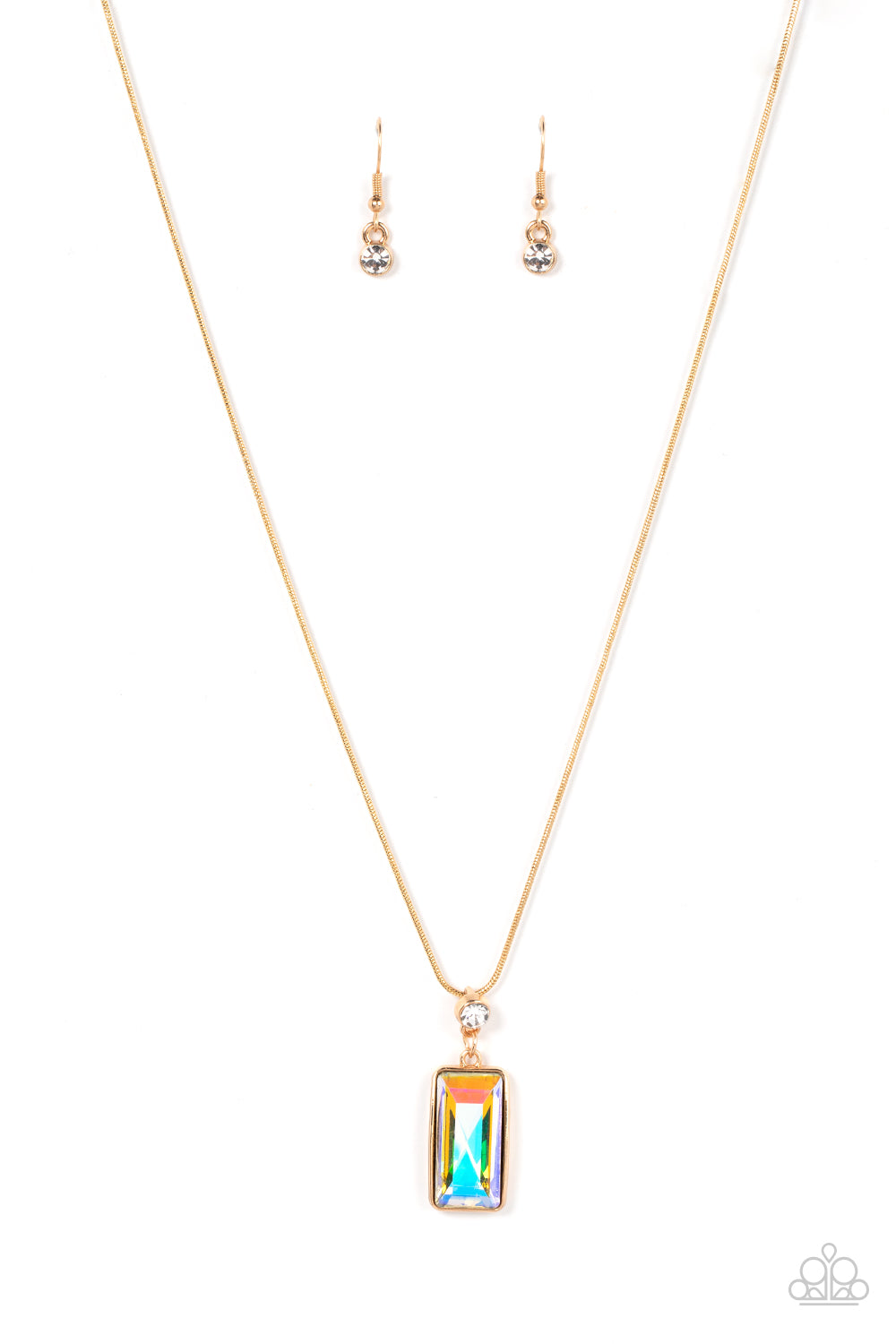 Cosmic Curator - Gold - Paparazzi Necklace