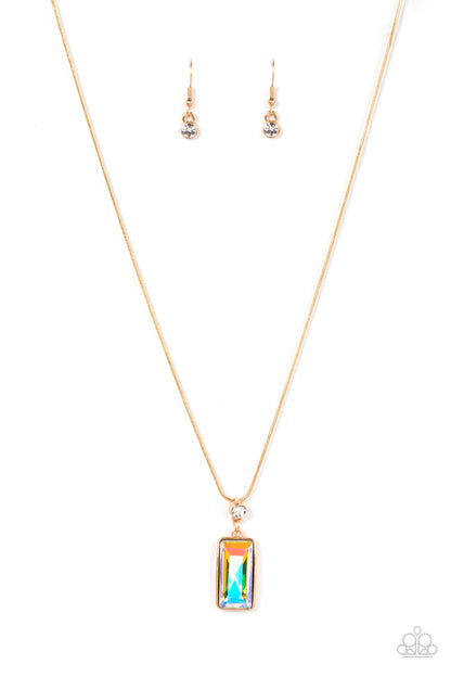 Cosmic Curator - Gold - Paparazzi Necklace
