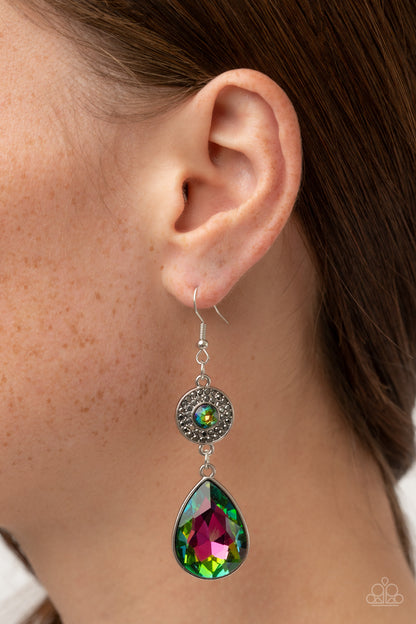 Collecting My Royalties - Multi - Paparazzi Earrings