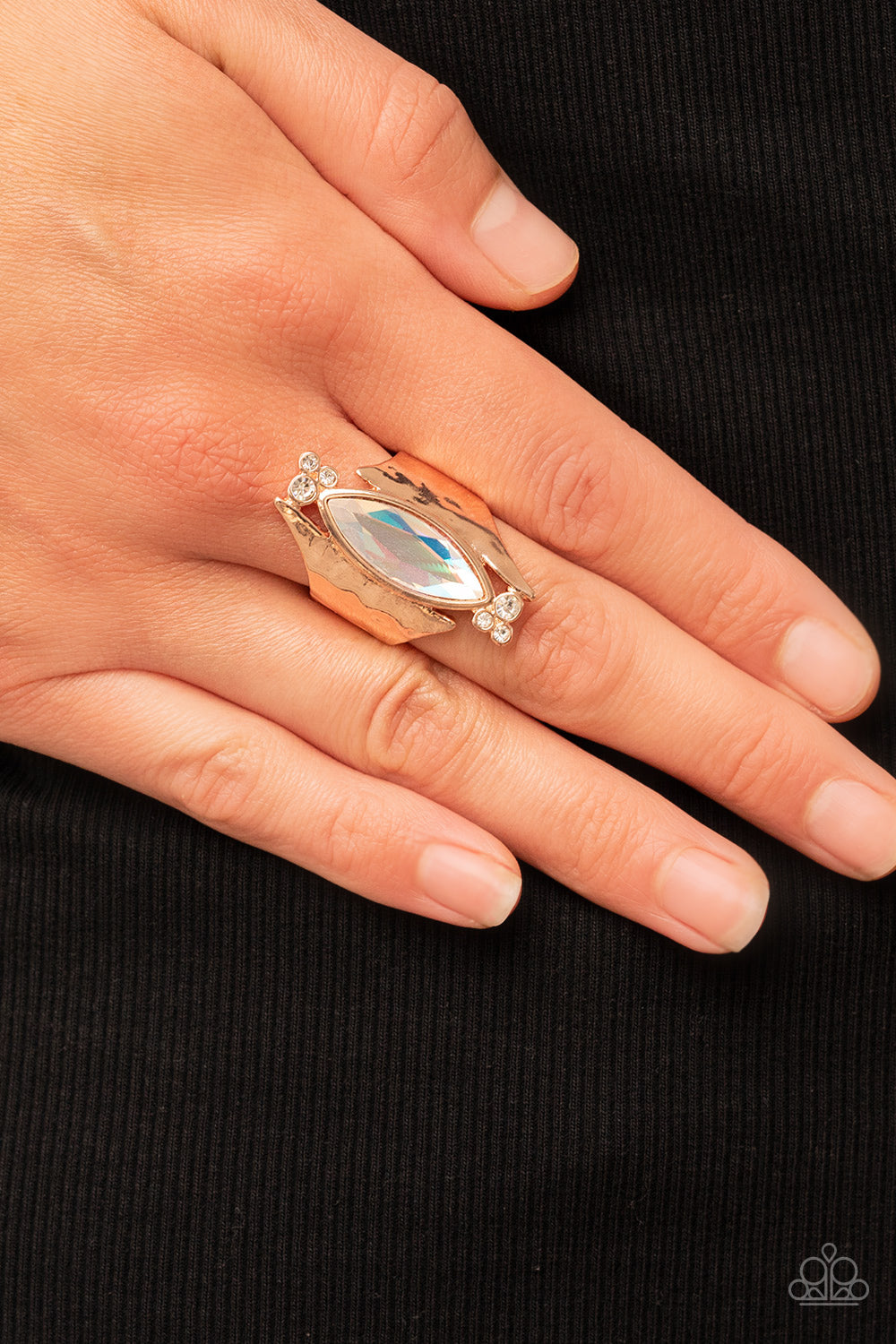 Planetary Paradise - Rose Gold - Paparazzi Ring
