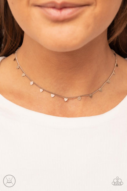 Cupids Cutest Valentine - Rose Gold - Paparazzi Necklace