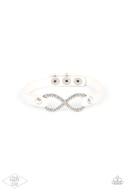 Innocent Till Proven GLITZY! - Multi - Paparazzi Bracelet(Life of the Party Pink Diamond)