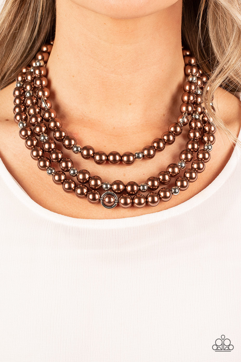 Needs No Introduction - Brown - Paparazzi Necklace