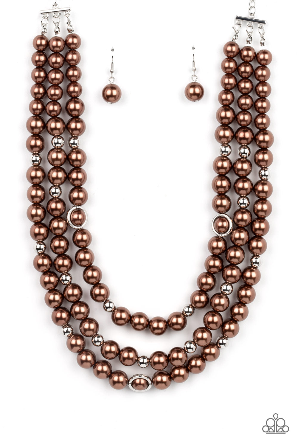 Needs No Introduction - Brown - Paparazzi Necklace