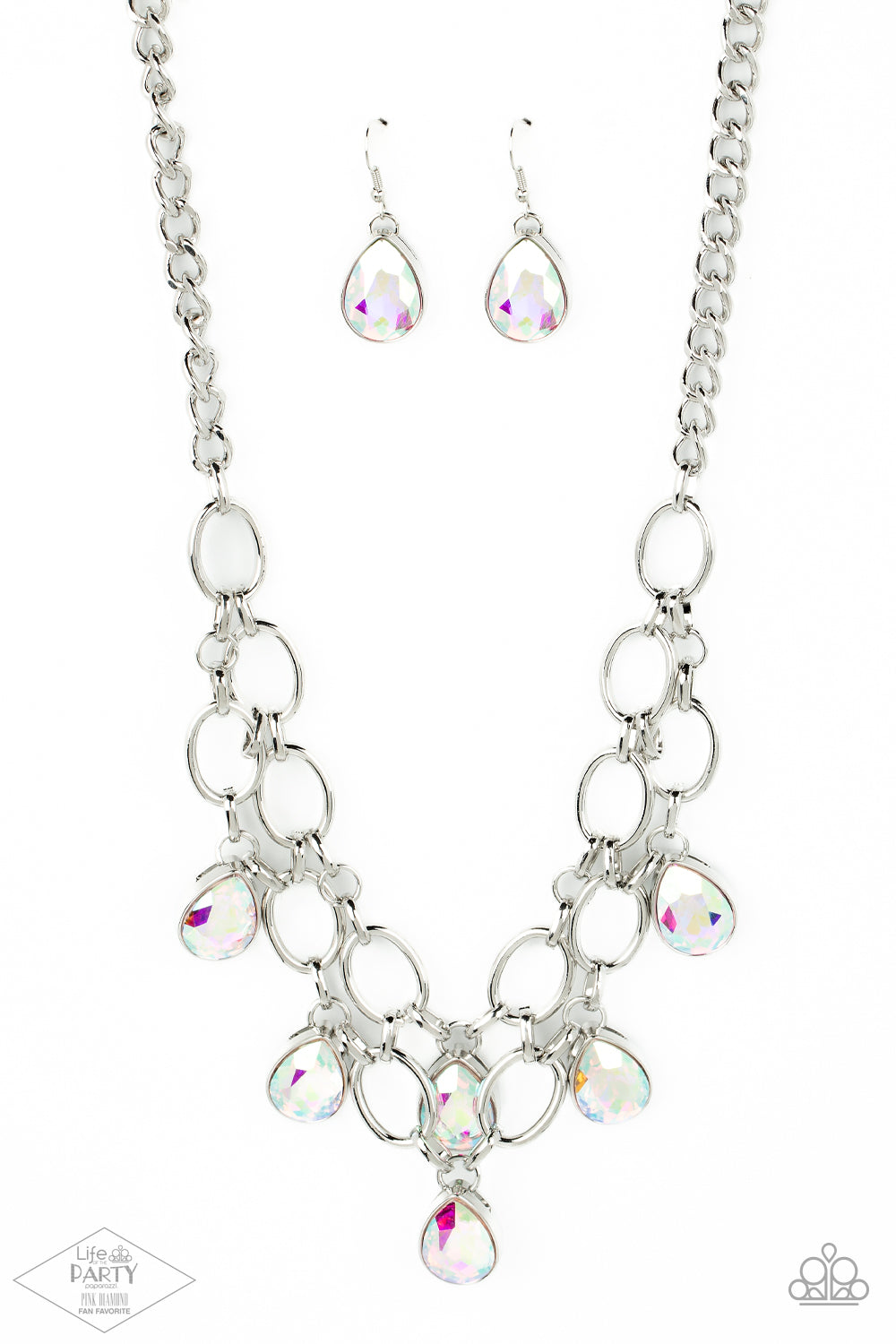 Show-Stopping Shimmer - Multi - Necklace (2022 LOP Pink Diamond Fan Fav)