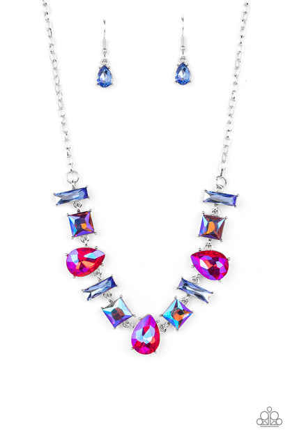 Interstellar Ice - Pink - Paparazzi Necklace (LOP)